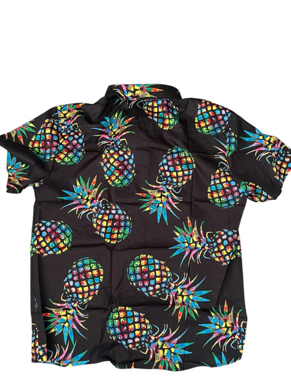 Pineapple Hawaiian Button Shirt - Picture 2 of 5